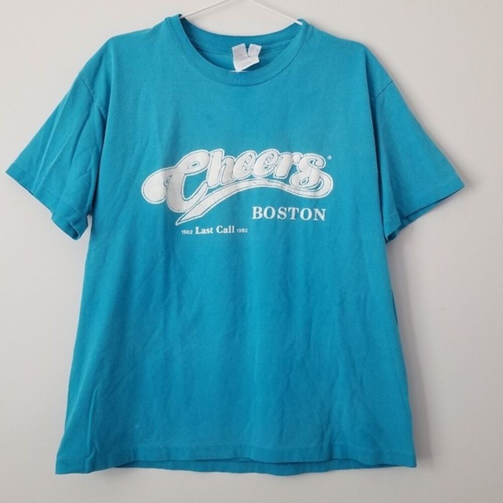 Vintage 80s Cheers Television Show Last Call Single Stitch Shirt